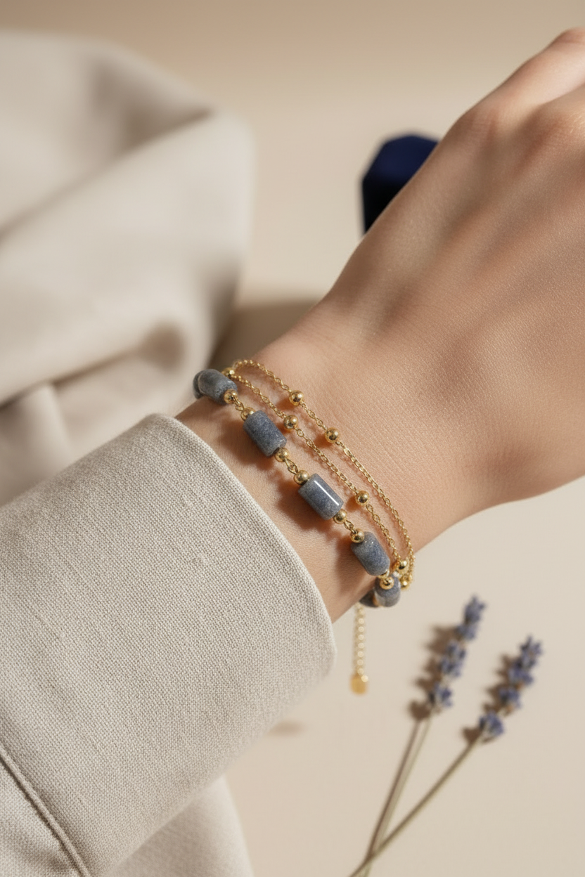 Tanzanite Glow Bracelet