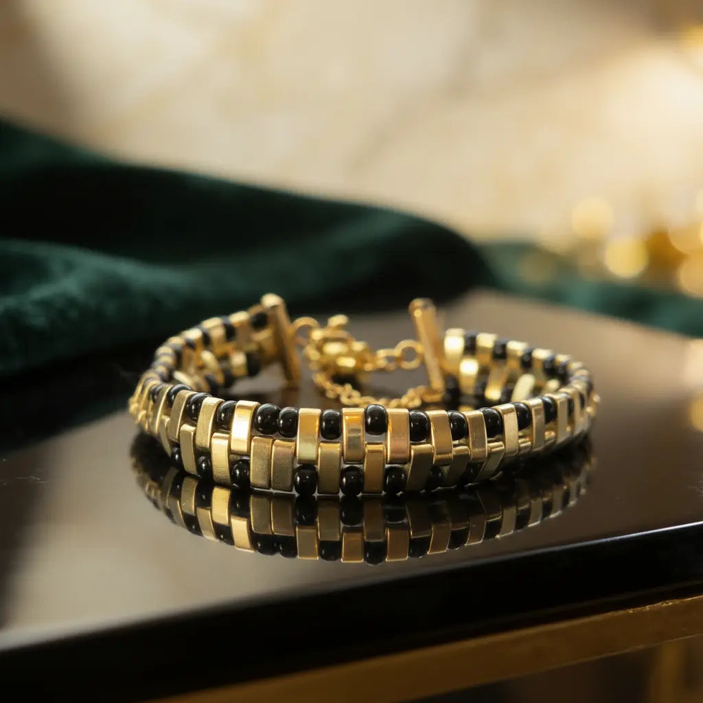 Metal Motion – Structure Bracelet - Gemnglow