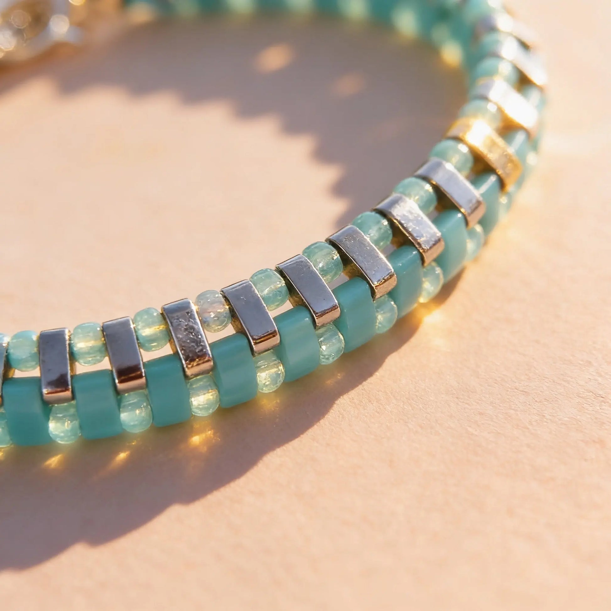 Gem N Glow by Natali Laguna Glow Bracelet featuring luminous beads and adjustable clasp for elegant wrist wear