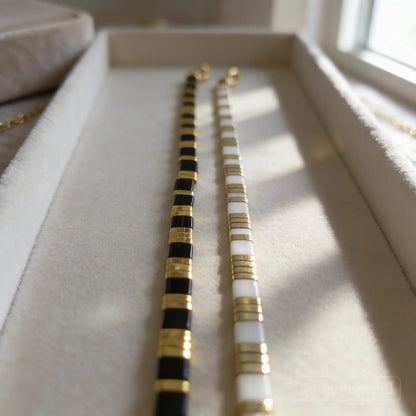 Ivory Line Bracelet - Gemnglow