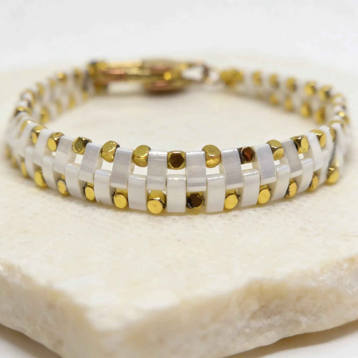 Ivory Structure Bracelet