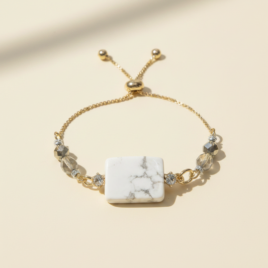 Howlite Glow Bracelet