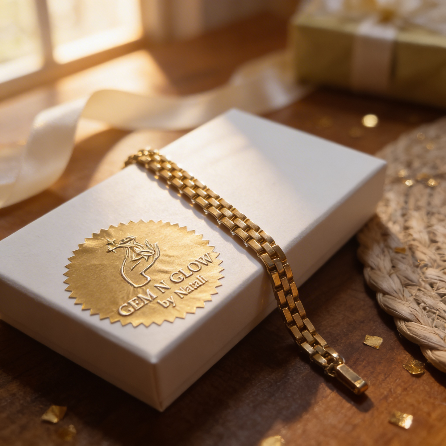 Golden Line Bracelet